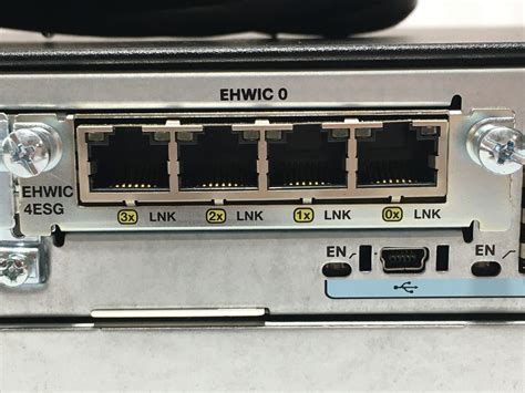 Cisco 2911/K9 Router ISR G2 w/ 3 GE 4 EHWIC 2 DSP 1 SM TESTED AND RESET ...