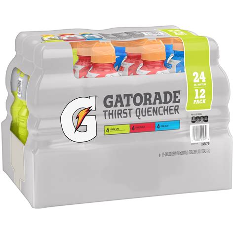 Gatorade® Thirst Quencher Variety Pack Lemon Lime Fruit Punch And Cool