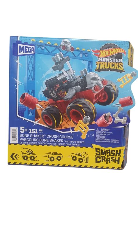 Mega Hot Wheels City Zestaw Monster Trucks Kaskaderska Sztuczka Bone Shake Loombard Pl