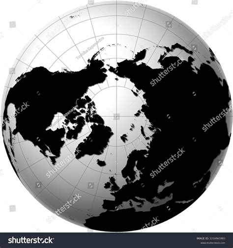 World Map Continents Countries Travel Stock Illustration 2216965983