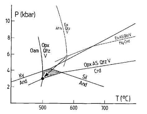 Schematic Pressure Temperature Diagram Showing Phase Relations Between Download Scientific