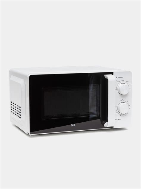 Микроволновка СВЧ печь BQ MWO 20004SM/W, Микроволновая печь, объем 20 л ...