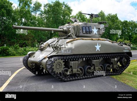 Sherman Tank M4A2E8 T3085031 Stock Photo - Alamy