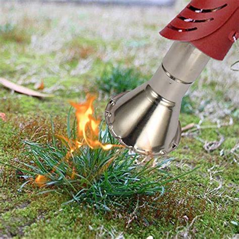 Samseed W Electric Weed Burning Killer Wand Tool No Gas Eco Friendly Hot Air Blaster Torch