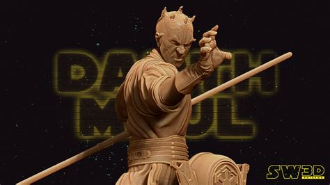 3d File Star Wars Darth Maul Bust Tested And Ready For 3d Printing ⭐