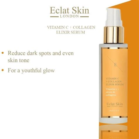 Eclat Skin London Vitamin C Collagen Elixir Serum 60ml Skin Superdrug