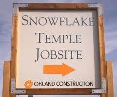 Pictures of Snowflake Arizona Temple at the Snowflake, AZ Home Page