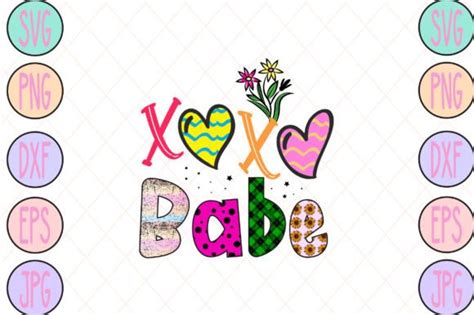 Xoxo Babe Graphic By Sublimation Bundle Creative Fabrica