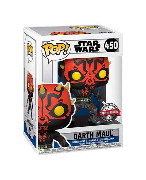 Figura Pop Star Wars Clone Wars Darth Maul With Saber Gameplanet