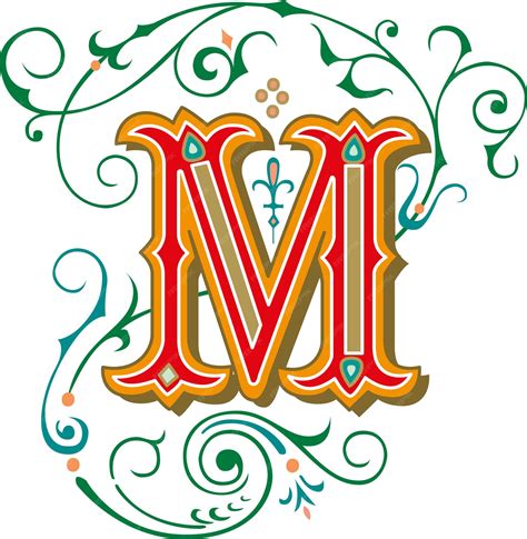 Fancy Letter M Font