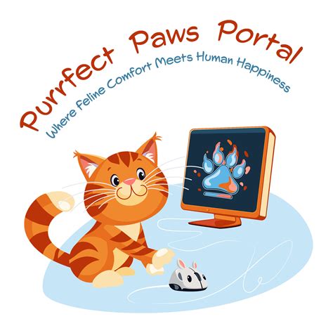 Purrfect Paws Portal Webpage 44447203 Vector Art at Vecteezy