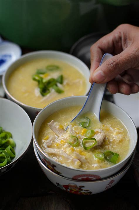 Chicken And Sweetcorn Soup Lisas Lemony Kitchen