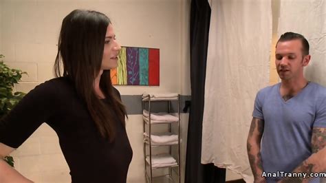Shemale Masseuse Anal Fucks Tattooed Guy