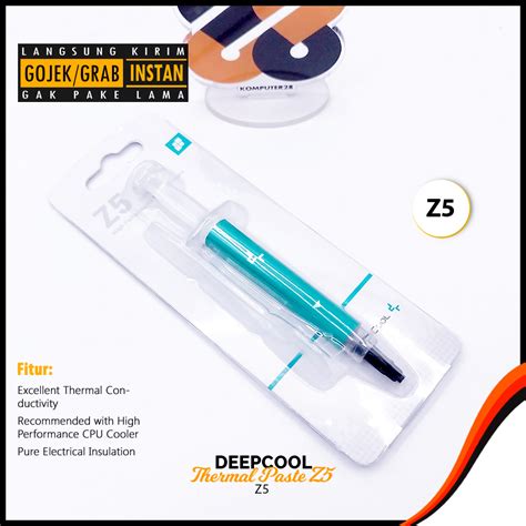 Jual Deepcool Thermal Paste Z Pasta Untuk Processor Shopee Indonesia