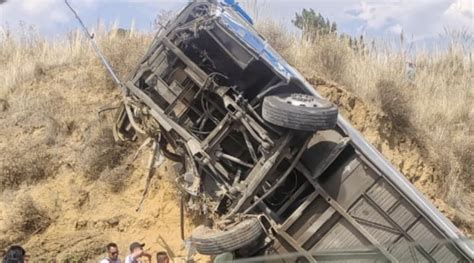 Accidente Mortal En La México Puebla Autobús Pierde Control Deja 4