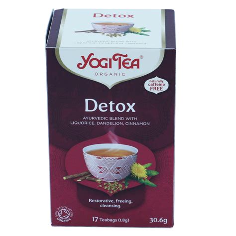 Чай Детокс, 17 пак. Yogi Tea - Био Магазин КООП