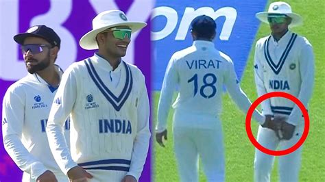 Omg Virat Kohli Hit Shubman Gill On Main Point During Slip Fielding