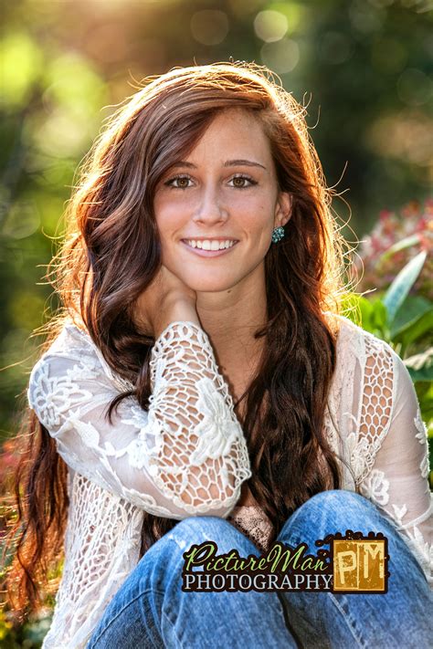 Haley Senior Portrait On Stone Wall Senior Portraits Girl Senior