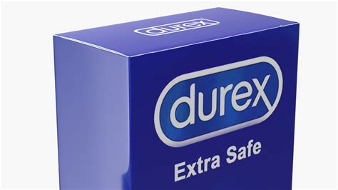 Condom Durex Box 3d Model 24 3ds Blend C4d Fbx Max Ma Lxo