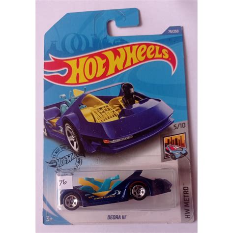 Hot Wheels Deora III Blue HW Metro Shopee Malaysia