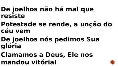 De Joelhos Pptx Slide Gospel