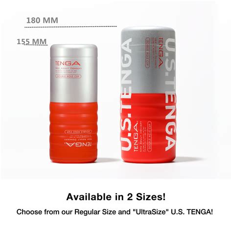 Tenga Double Hole Cup Simulated Vagina Masturbators Cup Suck Realistic Pussy Vigina Anus Sex Toy