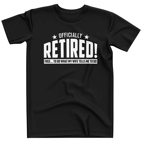 Officially Retired Funny Mens T Shirt Purple Print House