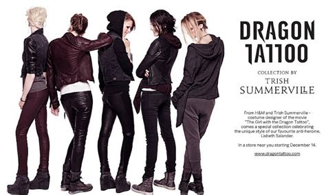 hm dragon tattoo collab collection   girl   dragon tattoo