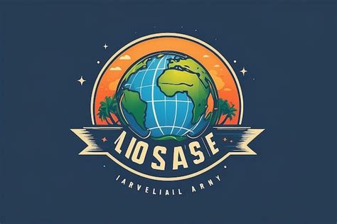 Premium Photo Travel Agency Logo