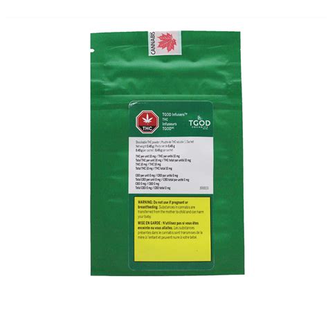 Buy Tgod Dissolvable Thc Powder Drink Mix Online Arcannabis
