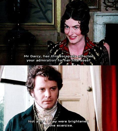 Anna Chancellor (Miss Bingley) & Colin Firth (Mr. Darcy) - Pride and ...