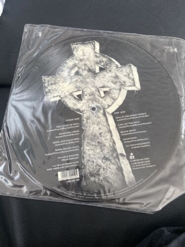 Popsike Black Sabbath Vinyl Headless Cross Picture Ozzy Iron