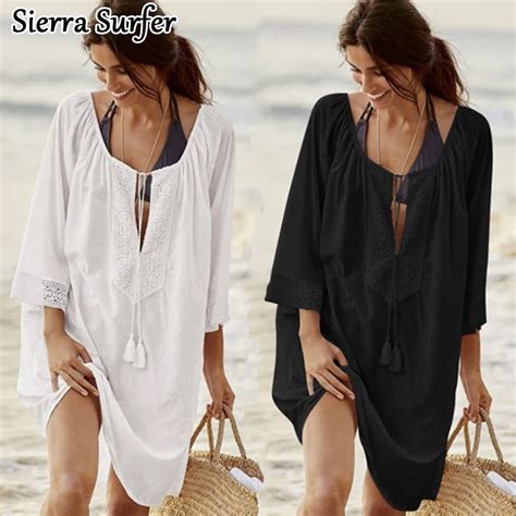 Beach Cover Up Women Wear Woman Sarongs Cardigan Summer Long Dress