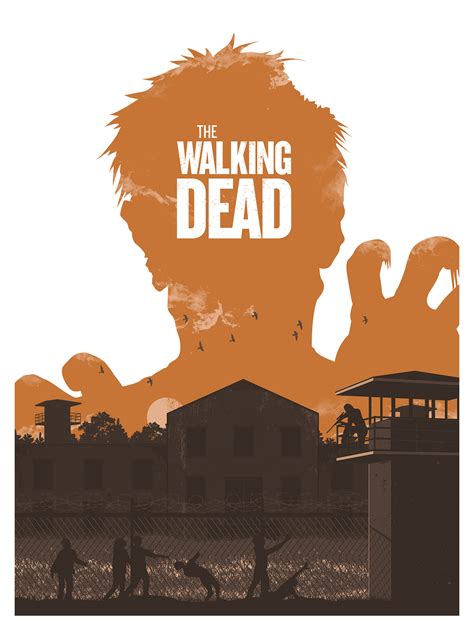 The Walking Dead - Prison Walkers on Behance