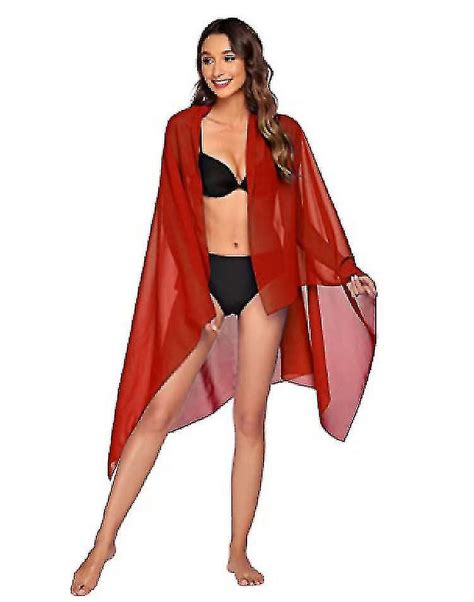 Falda Envolvente De Bikini De Gasa Pareo Pareo De Playa Para Mujer Para Traje De Ba O Walmart