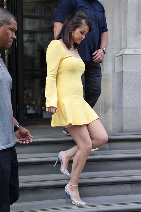 Selena Gomez Flaunts Her Sexy Legs And Big Tits In Deep Cleavage Photos The Fappening