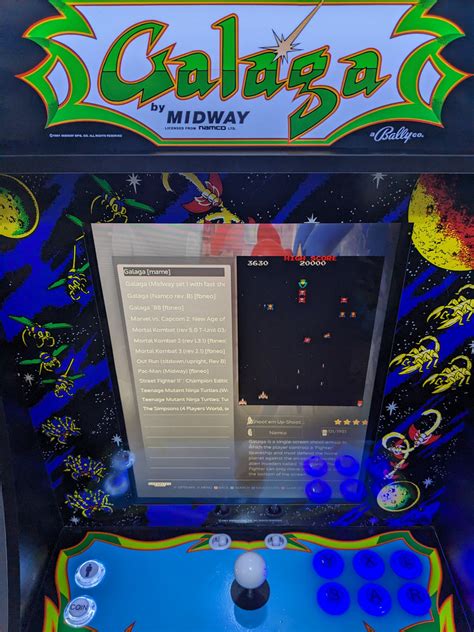 Arcade1up galaga complete upgraded PartyCade with Games