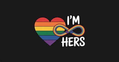 Im Hers Shes Mine Matching For Pride Lesbian Couples LGBTQ Im Hers Shes Mine Matching For