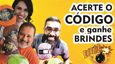 Acerte o código e ganhe brindes YouTube