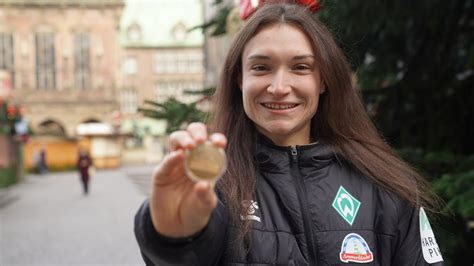 Dank Wahnsinnstor Bremerinnen Gewinnen Gegen Tabellenf Hrer Frankfurt