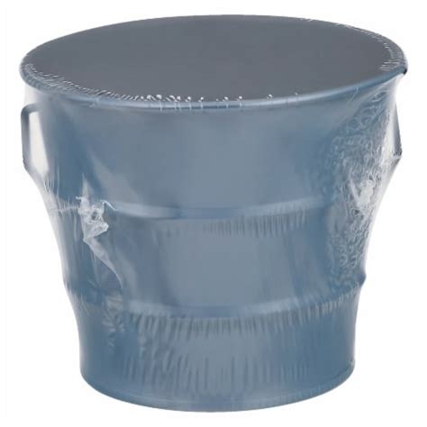 Patio Essentials Painted Citronella Mini Bucket Candle Blue 2 Oz