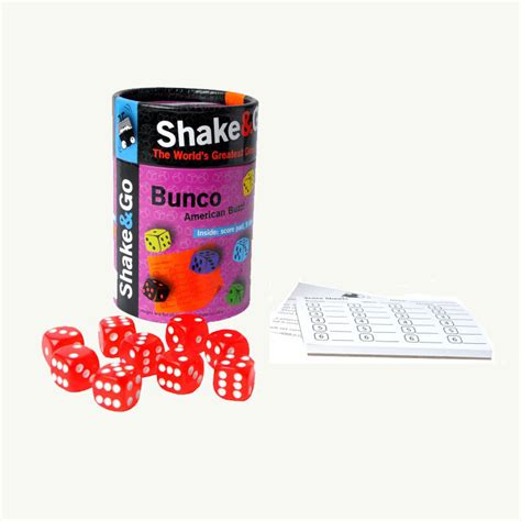 Shake And Go Bunco Dice Game