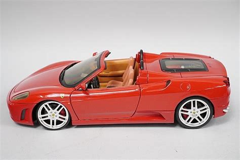 傷や汚れありジャンク Hot Wheels Racing ホットウィール 1 18 Ferrari フェラーリ F430 Spider スパイダー レッド 本体のみの落札情報詳細