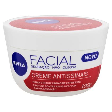 Cr Facial Nivea Anti Sinais 100g Supermercado Regente