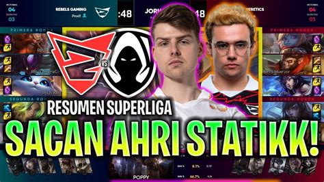 HERETICS SACA LA AHRI CON STATIKK RBLS Vs HRTS RESUMEN SUPERLIGA