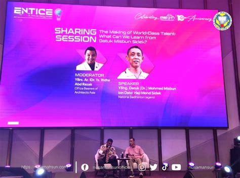 Nusa Mahsuri - SHARING SESSION: The Making of World Class... | Facebook