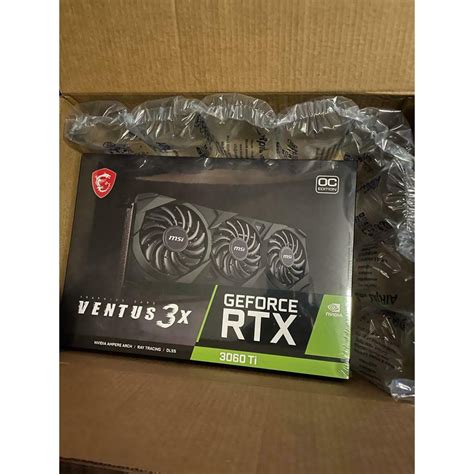 Novo MSI GeForce RTX 3060 Ti Ventus 3X OC 8GB GDDR6 - Escorrega o Preço