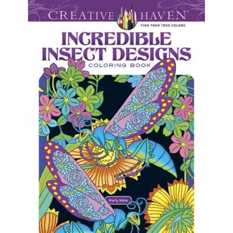 Livre Colorier Creative Haven Incroyables Insectes L Chelle