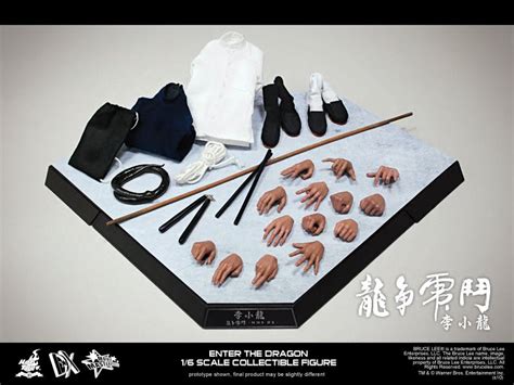 Go Figure Toys And Collectibles PREORDER HOT TOYS DX04 Enter The Dragon Bruce Lee 1 6th
