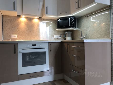 Аренда однокомнатной квартиры 34м² ул. Архитектора Белова, 5к1, Санкт ...